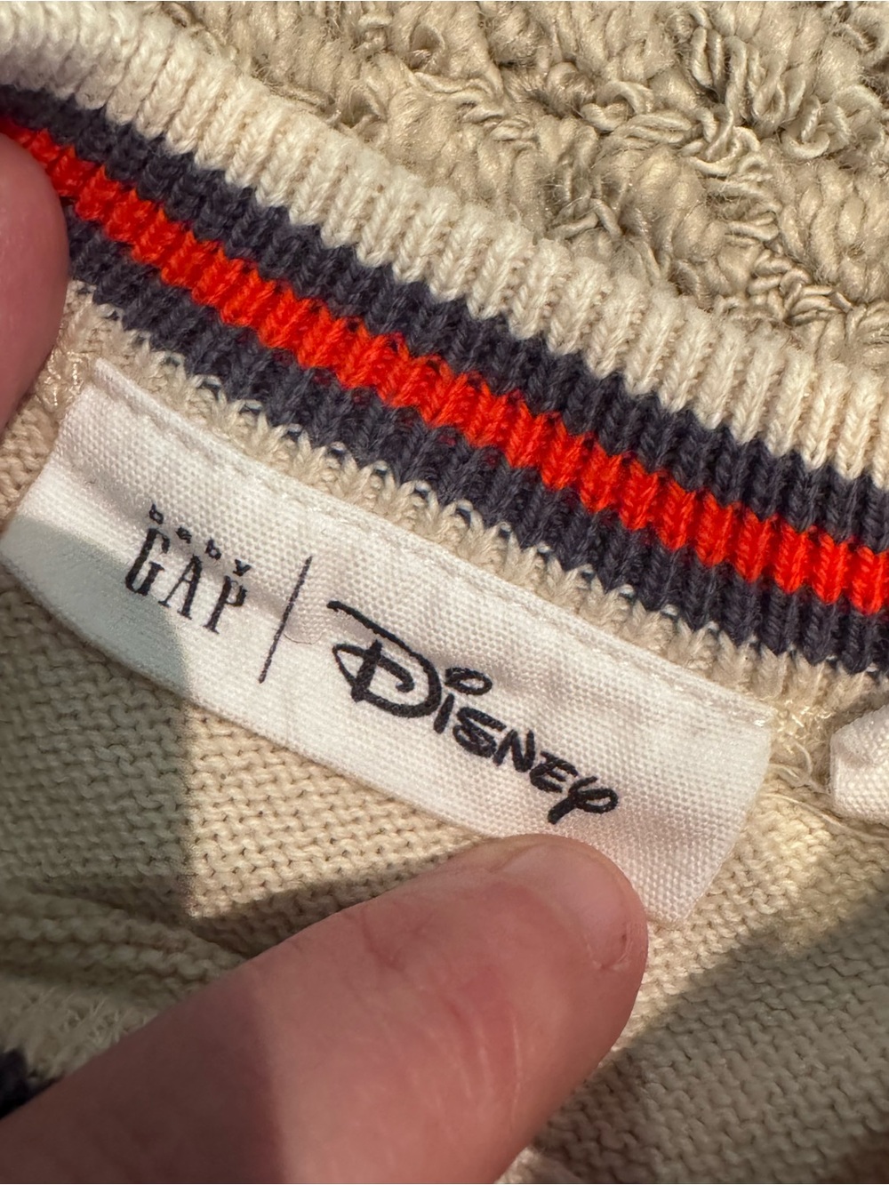 Gap x Disney Mickey Mouse Sweater – Toddler Size 3 years - Picture 2 of 3